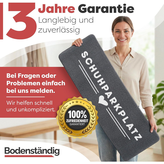 Килимок для дому 40x60 см, стійкий до прання - ідеальний розмір для вхідних дверей. Килимок для дому, килимок з написом 