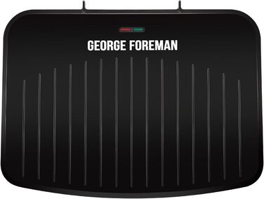 George Foreman 25800 Large Grill with Grill Plate, Cooktop & Toaster - Fast Heating & Easy Cleaning