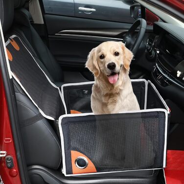 Автокрісло для собак - комфортне та дихаюче, для маленьких та середніх порід