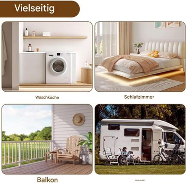 Телескопічна система для гардеробу, штанга для одягу зі 6 штангами, телескопічна шафа для одягу з 2 гачками, регульована полиця 110-300 см, для дому та магазину одягу, білий