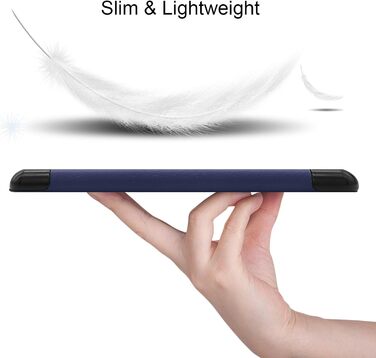 Чохол для Kindle 2019 (10 покоління) 6 дюймів Lobwerk: Slim Case з авто-сном та підставкою (Блакитний)