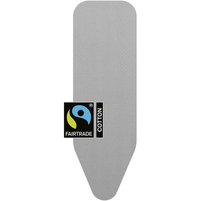 Гладильна дошка Brabantia Baumwollbezug 124 x 38 см з металізованим покриттям та 2 мм шаром піни