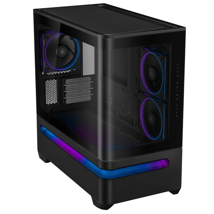 Корпус ASUS PRIME AP202 TG ARGB Midi Tower, чорний