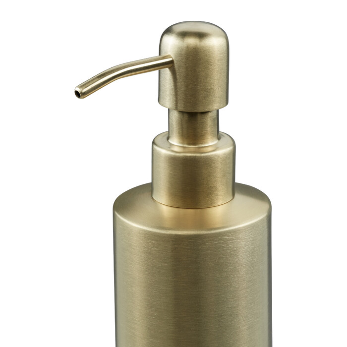 Relaxdays 4-Piece Bathroom Set in Gold
