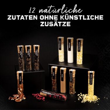 Набір для самостійного приготування віскі DIBYS: 12 натуральних інгредієнтів, аксесуари та 4 рецепти | Подарунковий набір для поціновувачів віскі | Віскі-конструктор