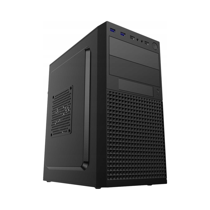 Корпус для офісного комп'ютера Gembird Fornax K300 microATX Mini-ITX, чорний