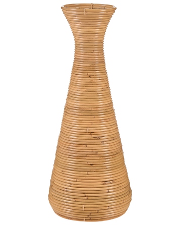 Декоративна плетена ваза з ротанга в натуральному стилі, 70 см