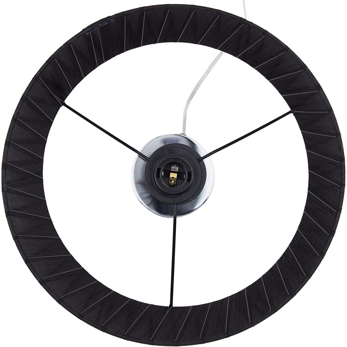 Настільна лампа Relaxdays з кришталевим дизайном, 54 x 29,5 см, чорна