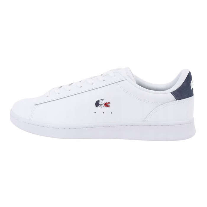 Кросівки Lacoste Carnaby Set 748SMA0111407 білі шкіряні класичні, розмір 43