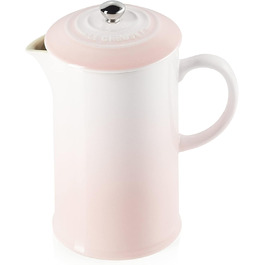 Френч-прес Le Creuset із кам'яної кераміки, 1 л, рожевий