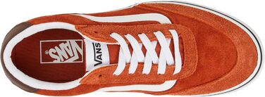 Чоловічі кросівки Vans Brooklyn з замші, чорний/асфальт (43 EU, Burnt Orange)