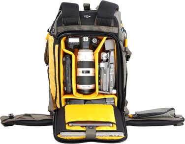 Рюкзак фото Vanguard Veo Active 46KG Khaki для трекінгу та міста