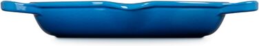 Чавунна гриль-сковорода Le Creuset Signature, квадратна, 26 см, для всіх типів плит, індукційна, 2,86 кг, колір Марсель
