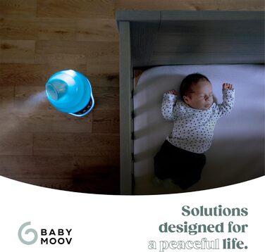 Babymoov Hygro Plus: Цифровий зволожувач повітря з нічним світлом (7 кольорів), автоматичним контролем вологості та розпилювачем для ефірних олій