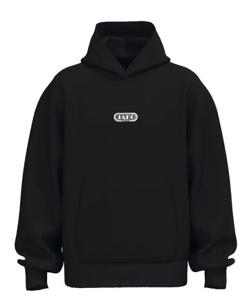 Худі JAKO Wardrobe унісекс Heavy Cotton — прогунковий світшот з капюшоном, щільна бавовна 400 г/м², чорний, розмір XL