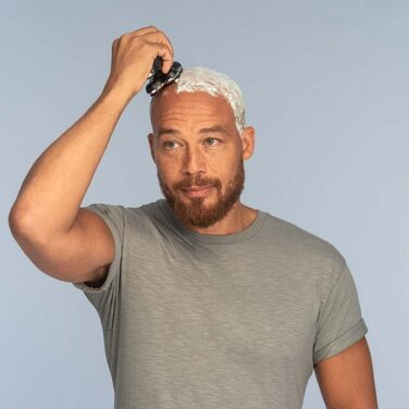 Електричний голкоструй Remington XR1501 для гоління голови: 5 голкових насадок, гоління 0,2 мм, тример, чорний