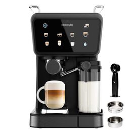 Кавомашина еспресо Cecotec Power Espresso Touch ColdBrew Latte 1350W 20 Бар з молочником та сенсорним дисплеєм