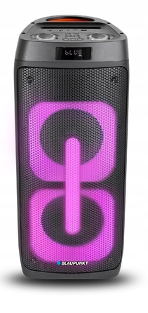 Портативна Bluetooth-колонка Blaupunkt PB50LED Party Box з мікрофоном для караоке
