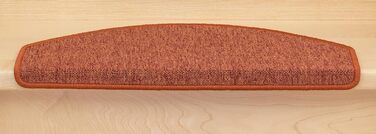 Ступеневі килимки Rambo 15 шт. для сходів, 17 кольорів (-Terra-)