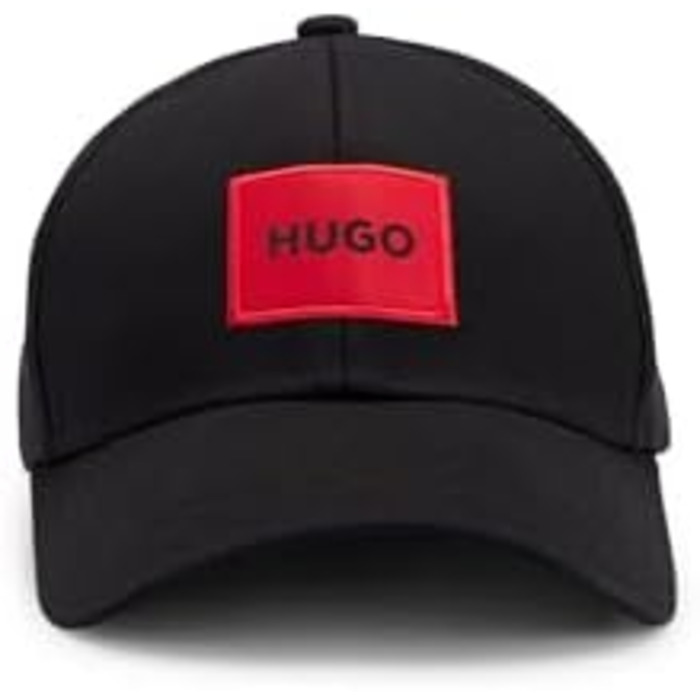 Кепка чоловіча HUGO Herren Men-X 581-RL з бавовняного твіду, чорна, універсальний розмір