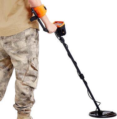 Металдетектор VEVOR Profi: професійний прилад для пошуку металу з котушкою 30 см, 7 режимів, водонепроникність IP68 (глибина занурення до 3 м), золотий шукач, регульована ручка, Bluetooth-гарнітура, точне визначення місця розташування (25,4 см)