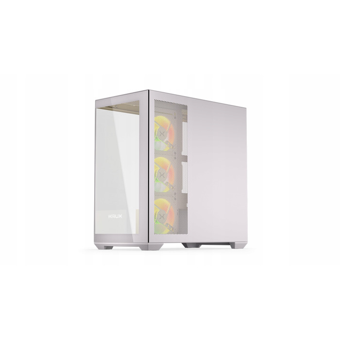 Корпус Krux Exo RGB, білий (KRXD009)