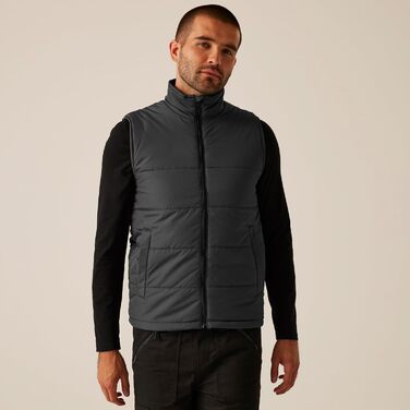 Regatta Bodywarmer для чоловіків Access Insultd BW - теплий жилет (1 шт., темно-сірий/чорний)