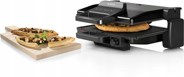 Електричний контактний гриль Bosch TCG3323, чорний, 2000 Вт