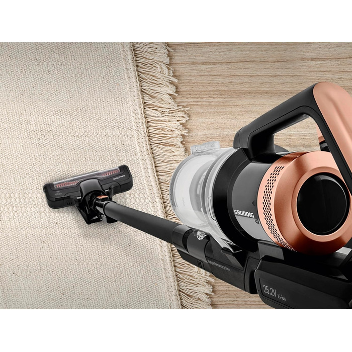 Пилгопоглинач GRUNDIG VCP 5030 3-в-1 з функцією миття підлоги, акумуляторний, чорний/мідний