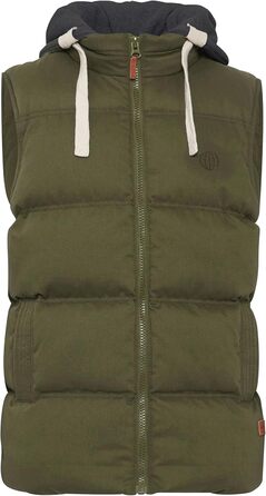 Чоловіча водонепроникна куртка Blend BHJen Outdoor з капюшоном та кишенями, Regular fit, Dusty Green (70595)