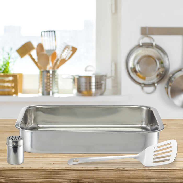 Relaxdays Casserole Dish Set (3-Piece)