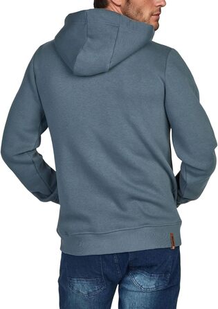 Чоловіча толстовка на блискавці з капюшоном riverso RIVThilo, Regular Fit, колір Turbid Blue, розмір 4XL