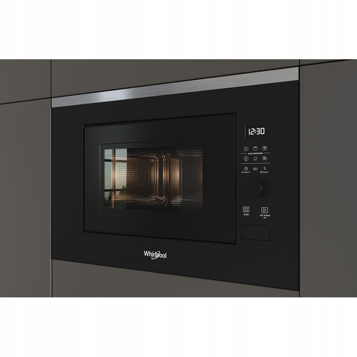 Вбудована мікрохвильова піч Whirlpool WMF201G 800 Вт, чорна