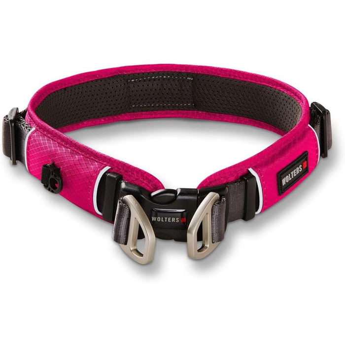 Нашийник для собак Wolters Active Pro Comfort, розмір 52-59 см, колір: маджента/антрацит