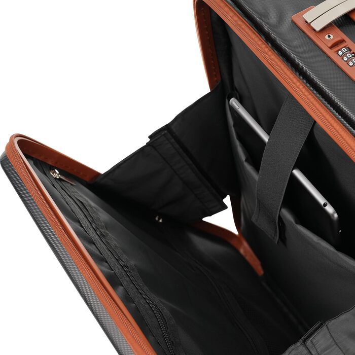 Набір валіз Merax TSA-Schloß: M, L, XL. Чорний. З телескопічним ручками та 4 колесами. PP-матеріал.