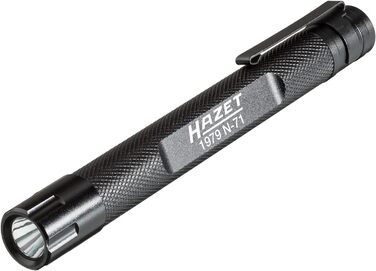 Ліхтарик HAZET 1979N-71 для освітлення робочих зон, покращена модель, 100% яскравіший, до 75 м дальність, для промисловості, майстерні, дому