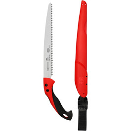 Пила для обрізки FELCO 611, довжина леза 33 см, садова пила з чохлом, конічне лезо, діаметр різу до 100 мм, довжина 50 см