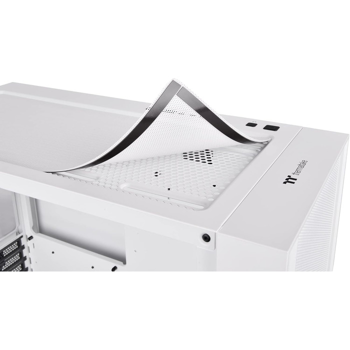 Корпус Thermaltake TG RGB ATX з темперованим склом | 120мм вентилятор | Чорний (H570 ARGB, Snow)