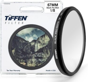 Фільтр Tiffen BLACK PRO-MIST 1/8 (67mm) - для м'якого світла та контрасту