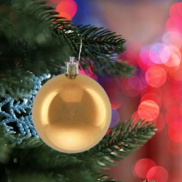 Relaxdays Set of 138 Christmas Baubles