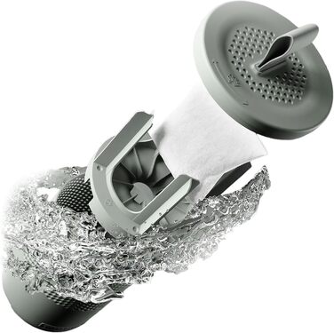 Безструмний осушувач повітря AbsoDry до 25 м² - з поповнюваним пакетом - з переробленого пластику - для вітальні, ванної кімнати, підвалу - осушувач для квартири