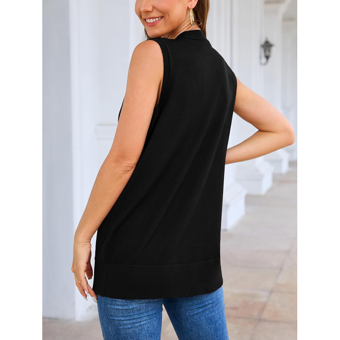 Жіночий кардиган з довгим рукавом: м'який в'язаний светр-жилет з кишенями (S-3XL)