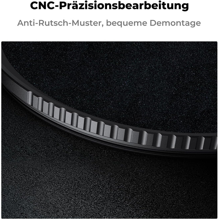 Фільтр Shimmer Diffusion K&F CONCEPT 49mm з оптичного скла з 18-шаровим покриттям Nano-Klear для відео та портретної зйомки