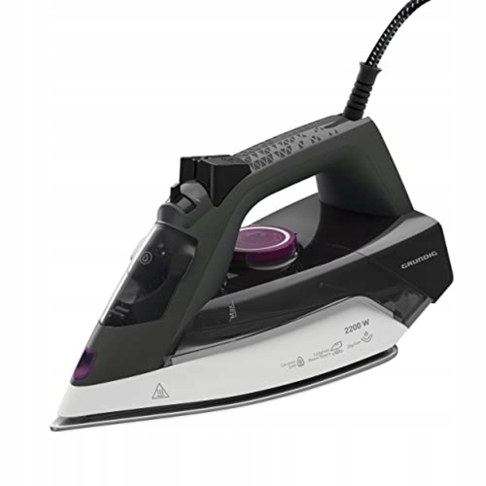 Парова праска Grundig SI 4850, сіро-біло-фіолетова