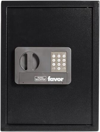 Трюмо Burg-Wächter Favor S3 E з цифровим замком, чорний (415x310x350 мм)