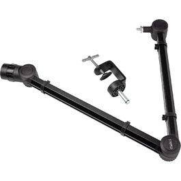 Підставка для мікрофона RockJam MS050 з шарнірною консоллю – міцна сталева конструкція