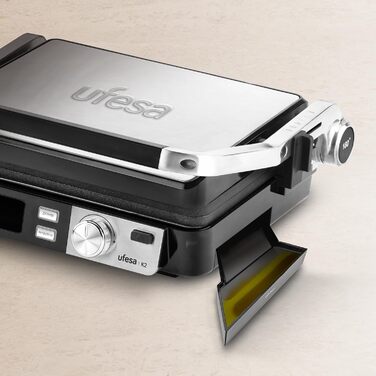 Ufesa Everest Electric Hot Plate with Touch Screen - 5 Presets, Timer & Adjustable Temperature