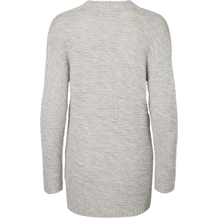 Жіноча в'язана кофта Vero Moda VMNO, світло-сірий меланж