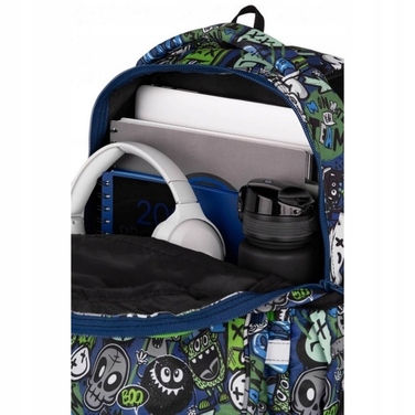 Великий шкільний рюкзак CoolPack багатокомパートментний, 21 л, з відділенням для ноутбука