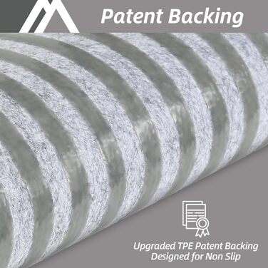 Корикома килимок для сходів COSY HOMEER, 71.1 x 22.9 см, 10 шт., антиковзаюче покриття для дерев'яних сходин, для дітей та собак, 100% поліестер, TPE-підкладка